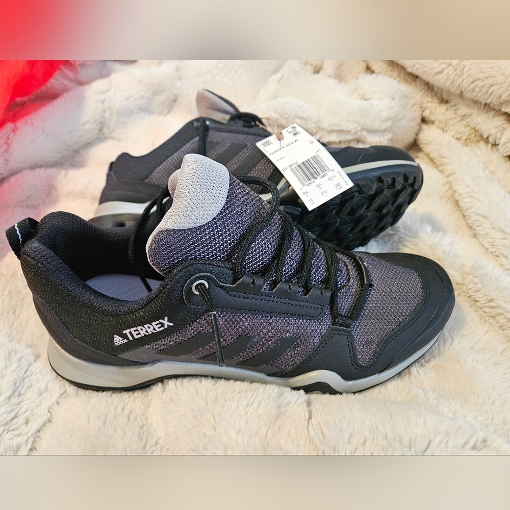 Adidas Terrex Womens Black and Gray Athletic Shoes